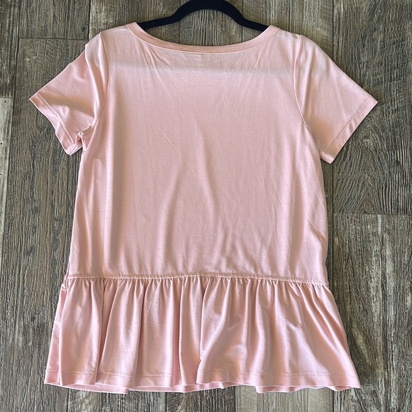 BANANAS REPUBLIC BEAUTIFUL PINK BLOUSE, SMALL - Picture 2 of 12